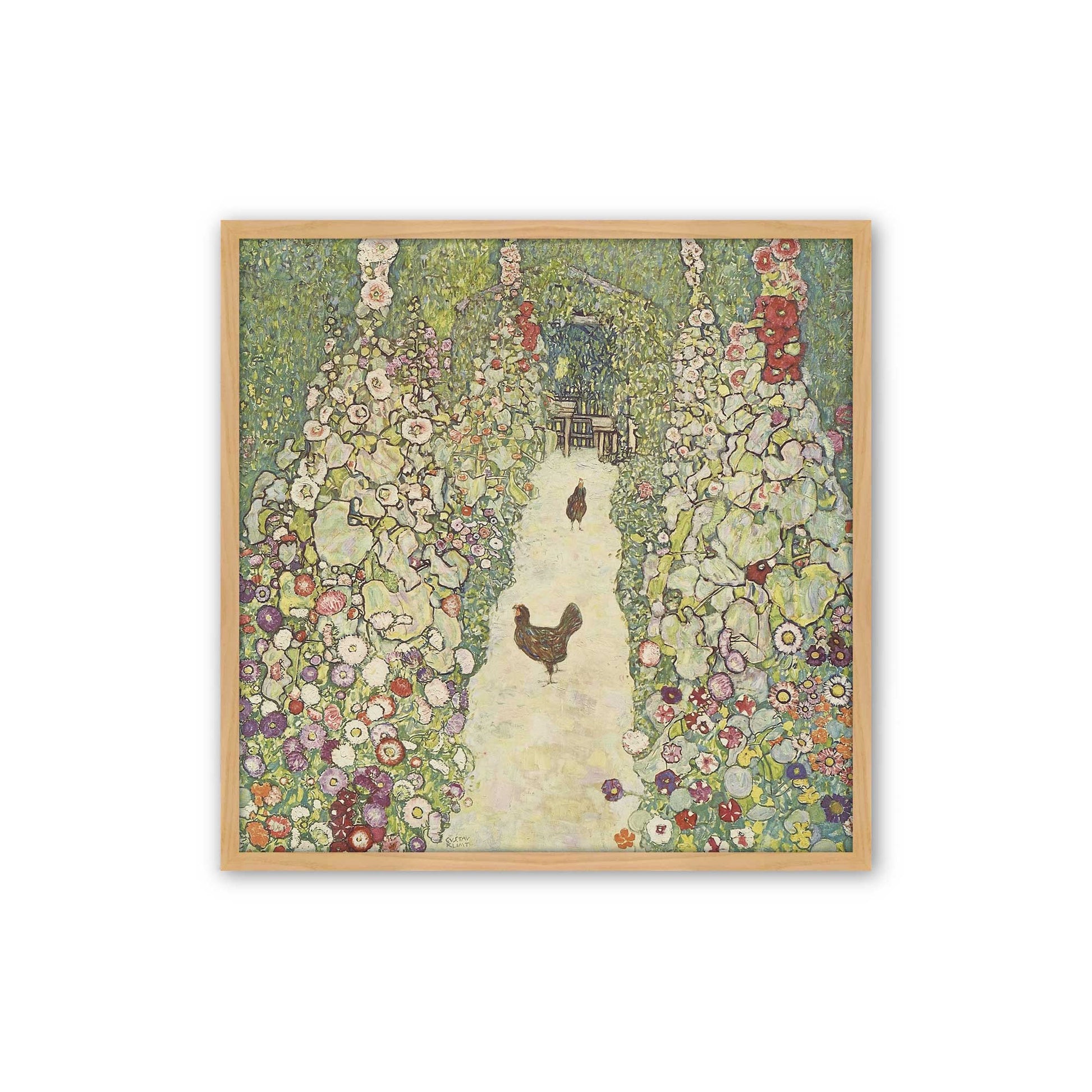 [Color:American Maple], Picture of art in a American Maple frame