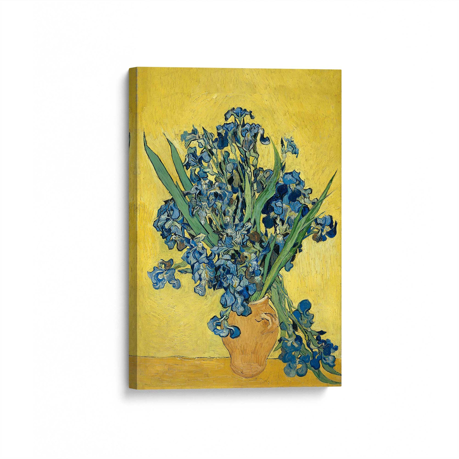 [Color:Stretched Canvas], Picture of art at an angle