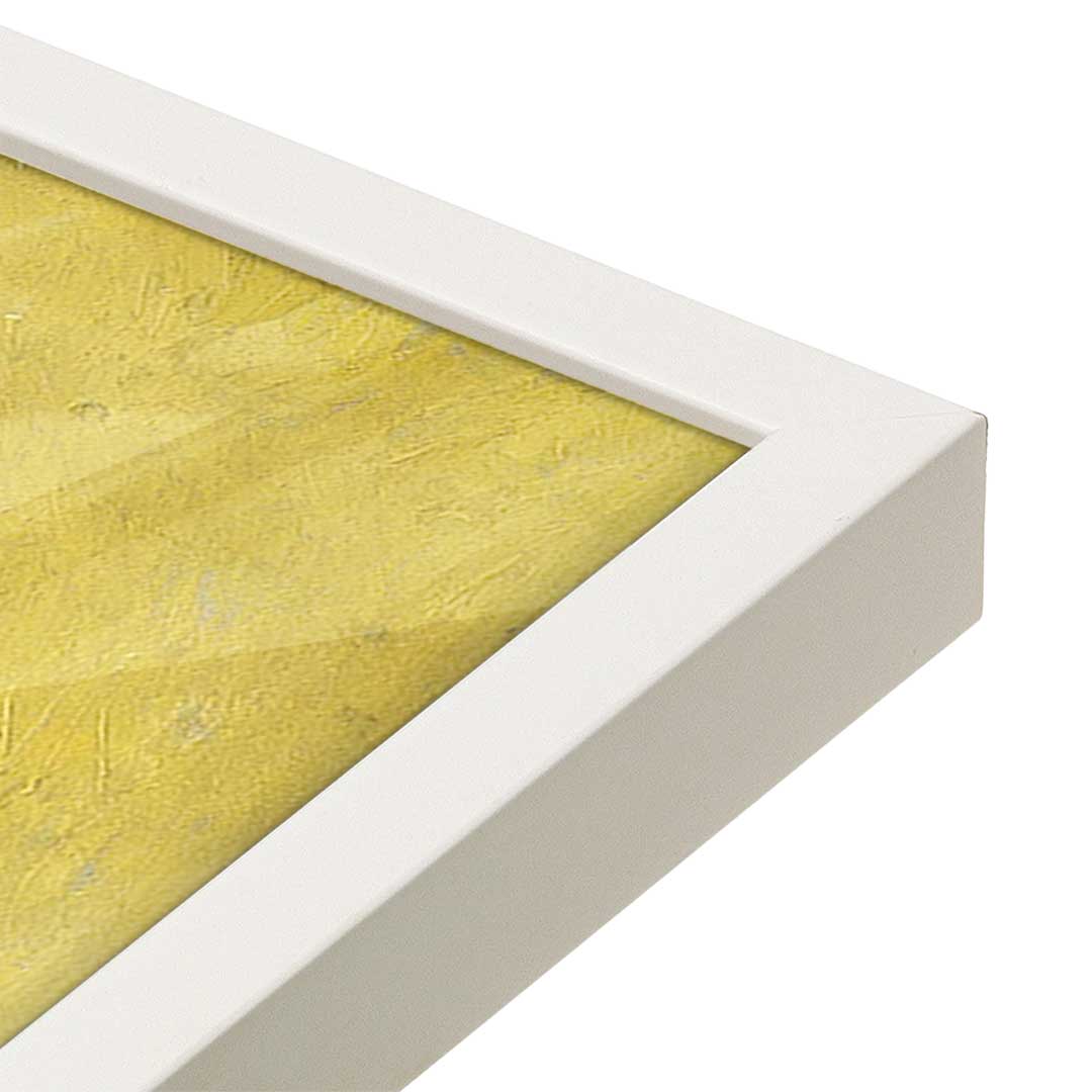 [Color:Opaque White], Picture of art in a Opaque White frame at an angle