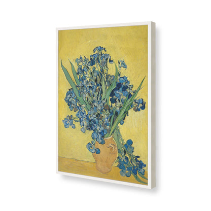 [Color:Opaque White], Picture of art in a Opaque White frame of the corner