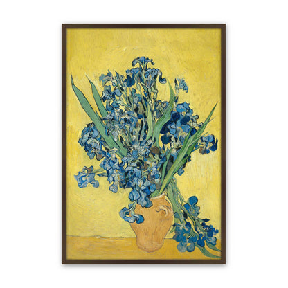 [Color:Brown], Picture of art in a Brown frame