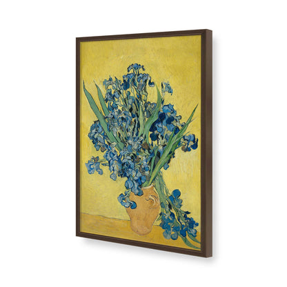 [Color:Belvinder Brown], Picture of art in a Belvinder Brown frame of the corner