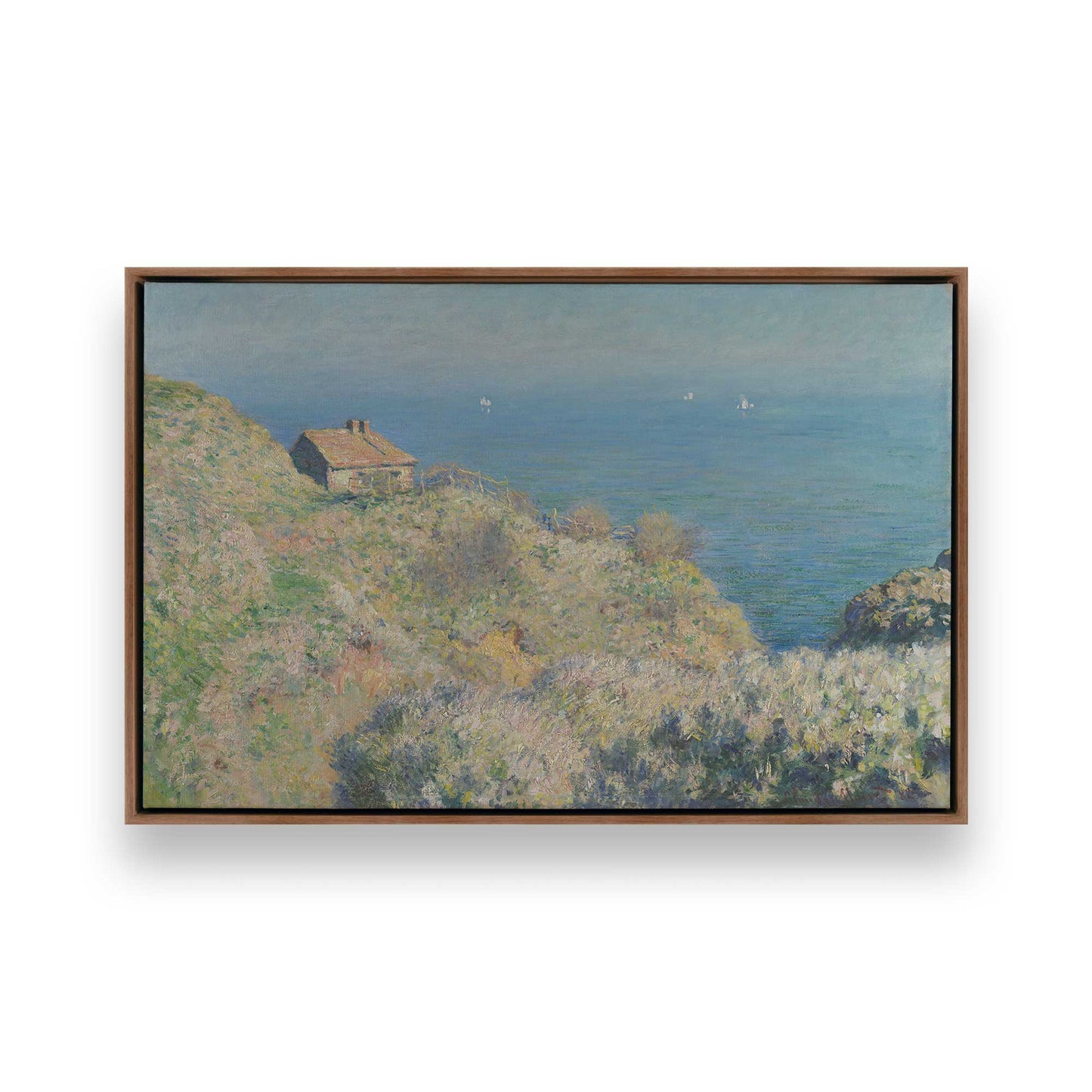 [Color:Walnut], Picture of art in a Walnut frame