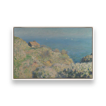[Color:Opaque White], Picture of art in a White frame