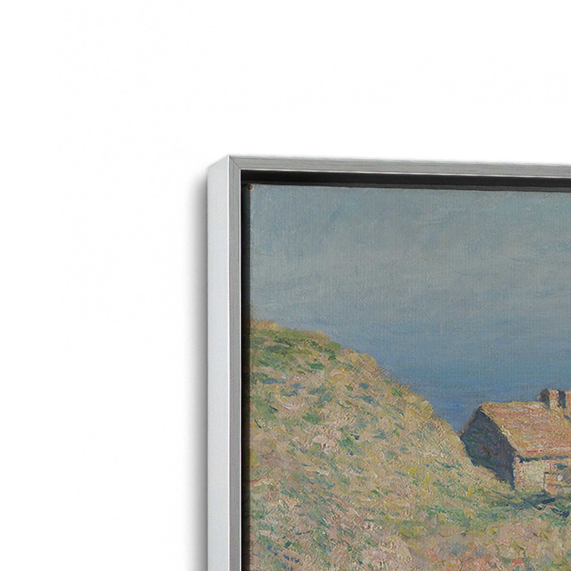 [Color:Polished Chrome], Picture of art in a Polished Chrome frame at an angle