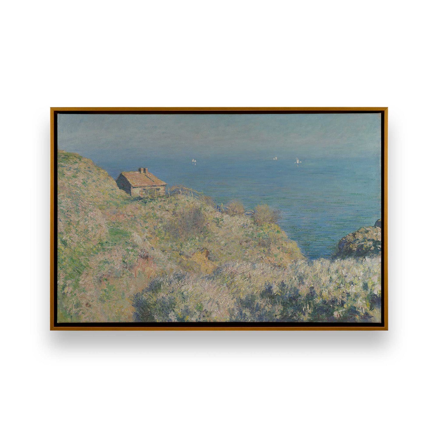 [Color:Polished Gold], Picture of art in a Polished Gold frame