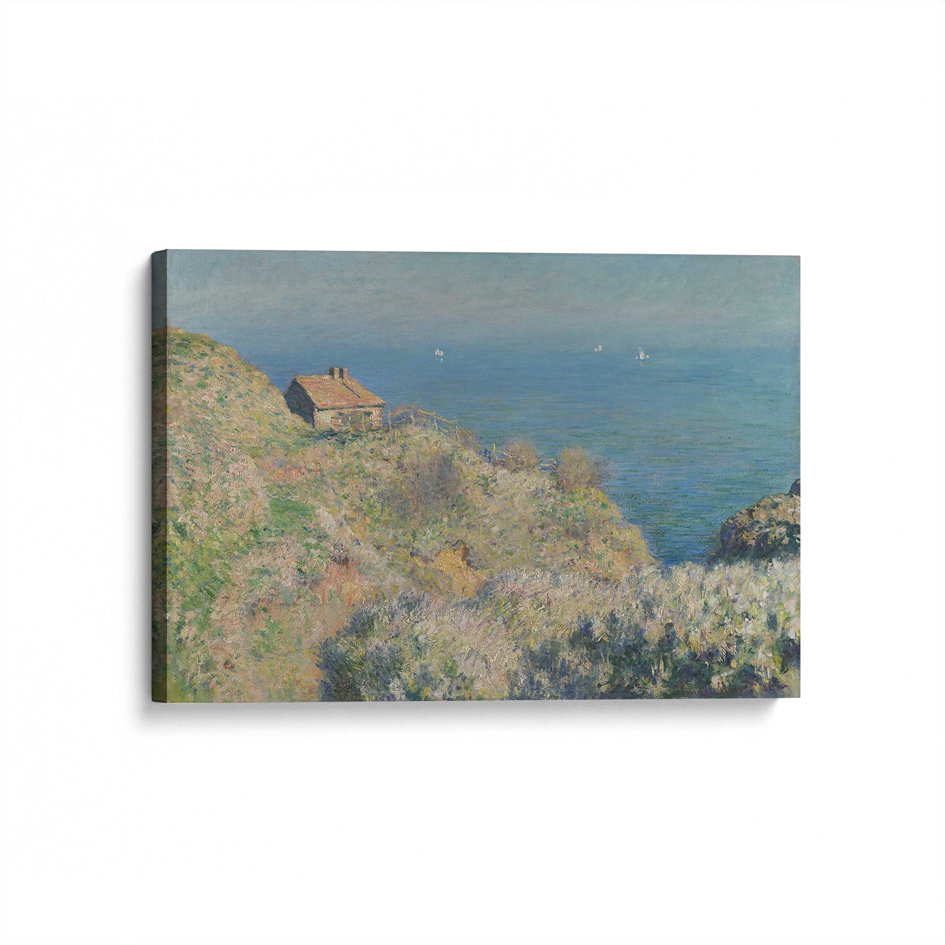 [Color:Stretched Canvas], Picture of art at an angle