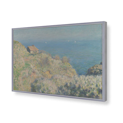 [Color:Polished Chrome], Picture of art in a Polished Chrome frame of the corner