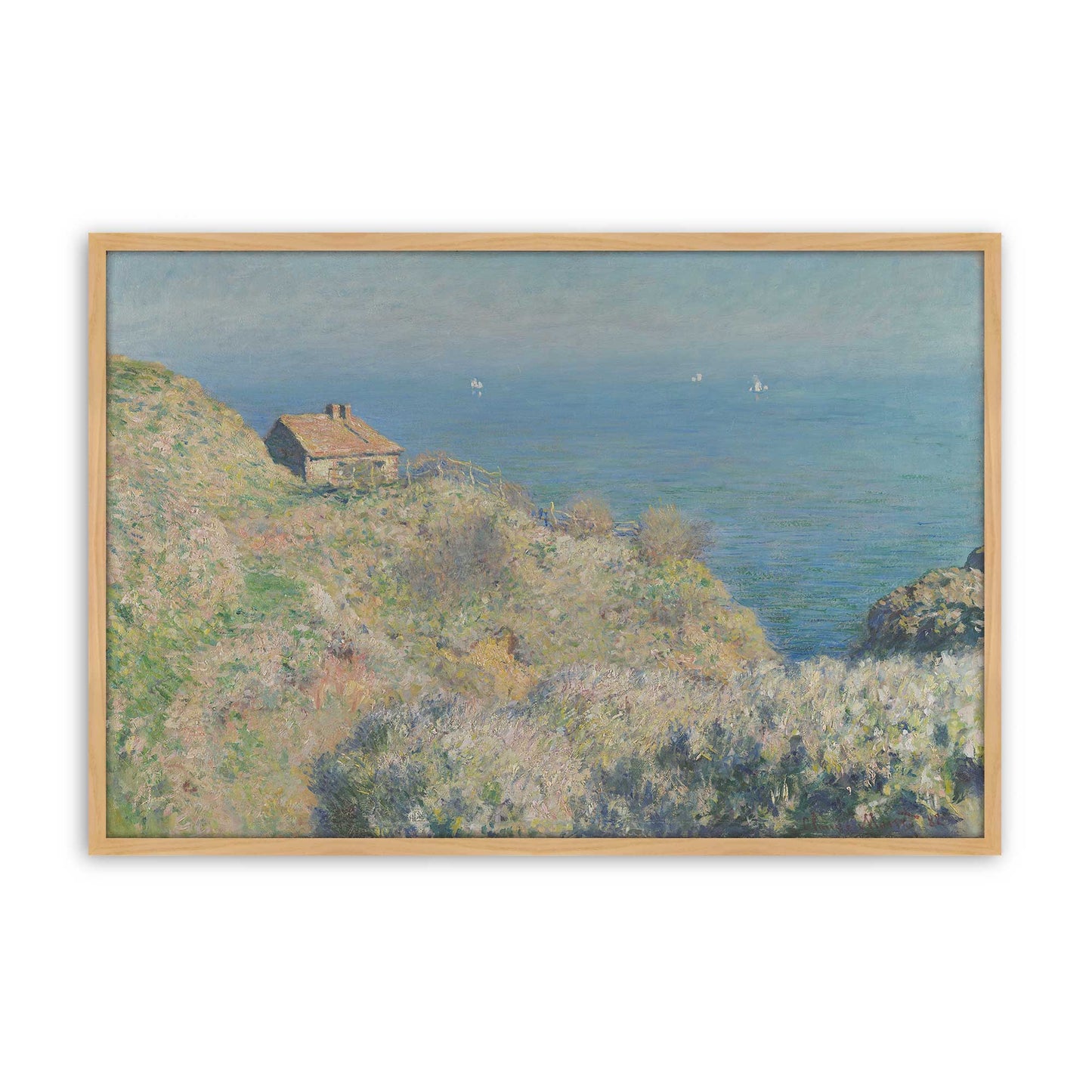 [Color:American Maple], Picture of art in a American Maple frame