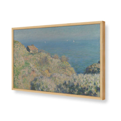 [Color:American Maple], Picture of art in a American Maple frame of the corner