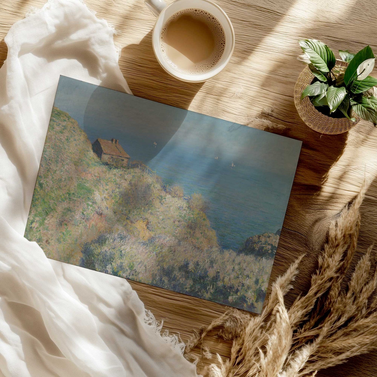 [Color:Rolled Print], Picture of close up of art