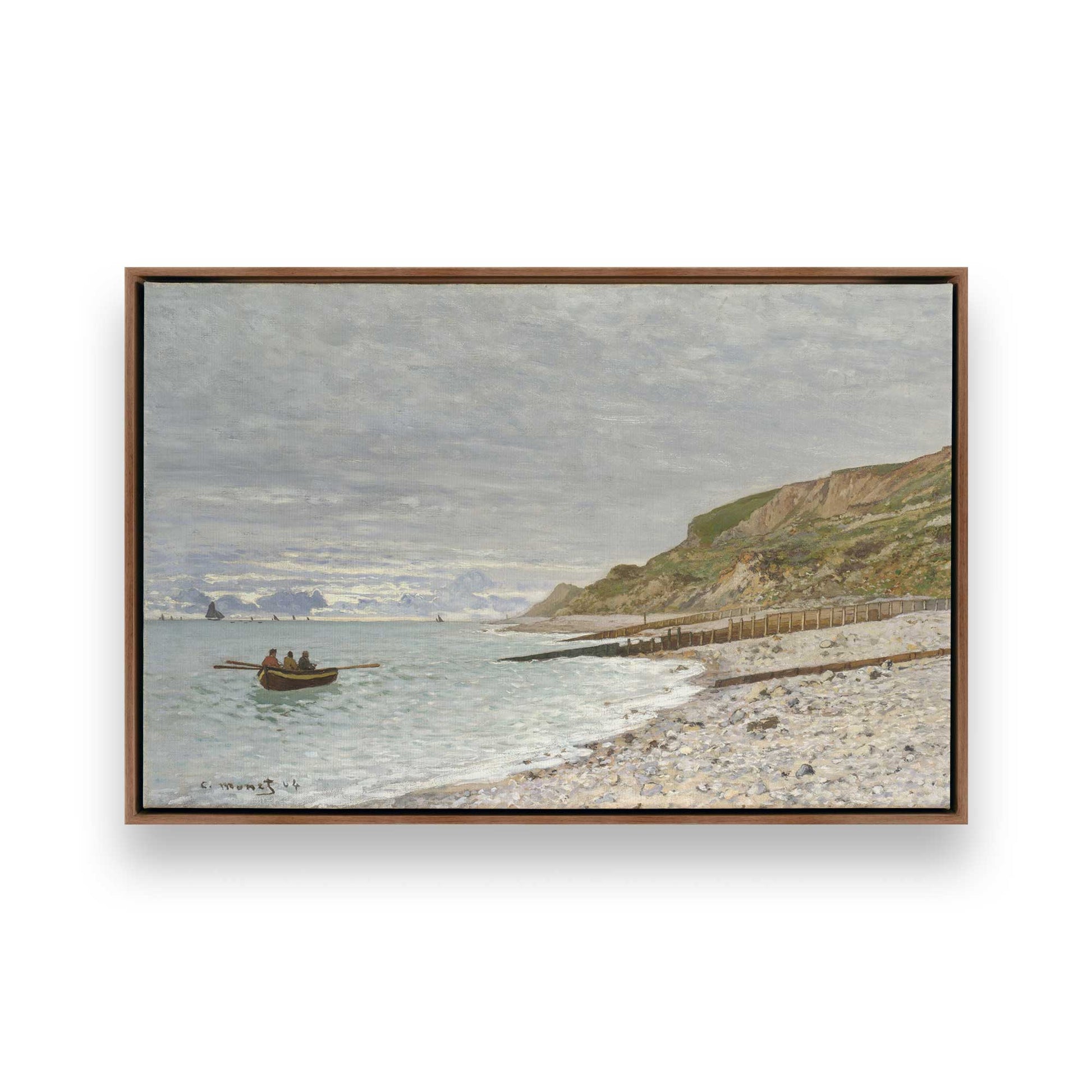 [Color:Walnut], Picture of art in a Walnut frame