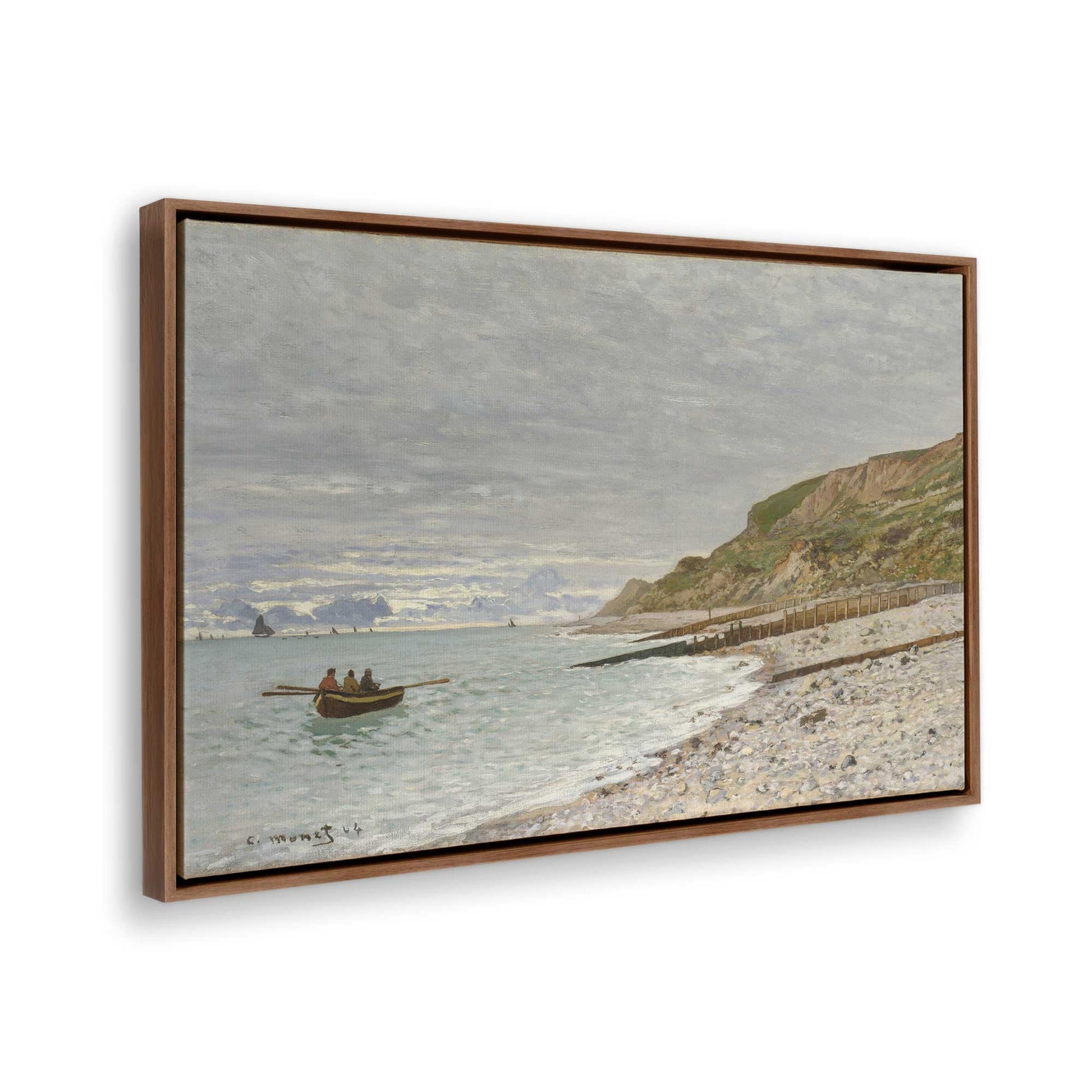 [Color:Walnut], Picture of the corner of the art