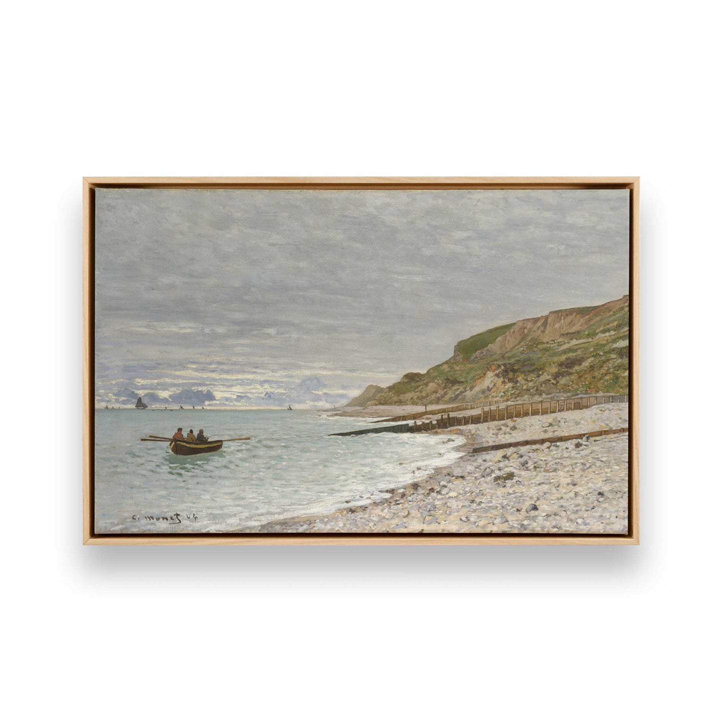 [Color:American Maple], Picture of art in a American Maple frame