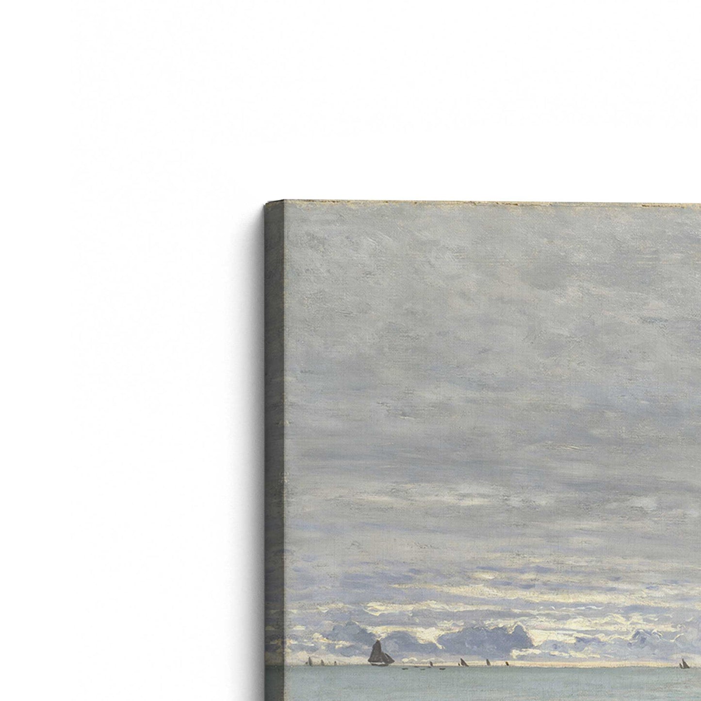 [Color:Stretched Canvas], Picture of the corner of the art