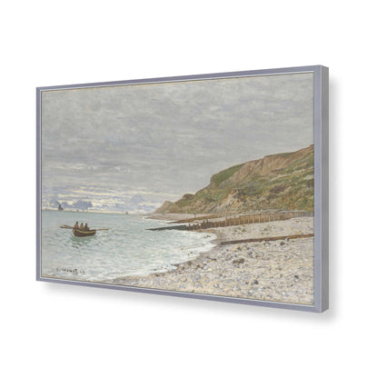 [Color:Polished Chrome], Picture of art in a Polished Chrome frame of the corner