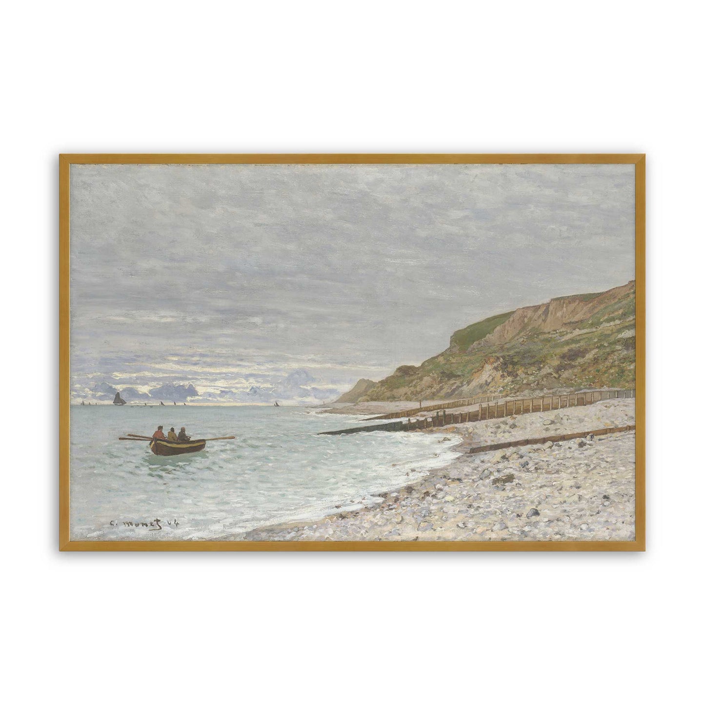 [Color:Polished Gold], Picture of art in a Polished Gold frame