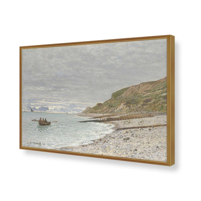 [Color:Polished Gold], Picture of art in a Polished Gold frame of the corner
