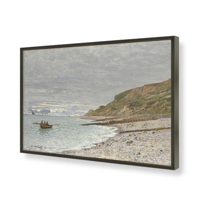 [Color:Satin Black], Picture of art in a Satin Black frame of the corner