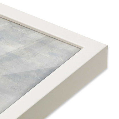 [Color:Opaque White], Picture of art in a Opaque White frame at an angle