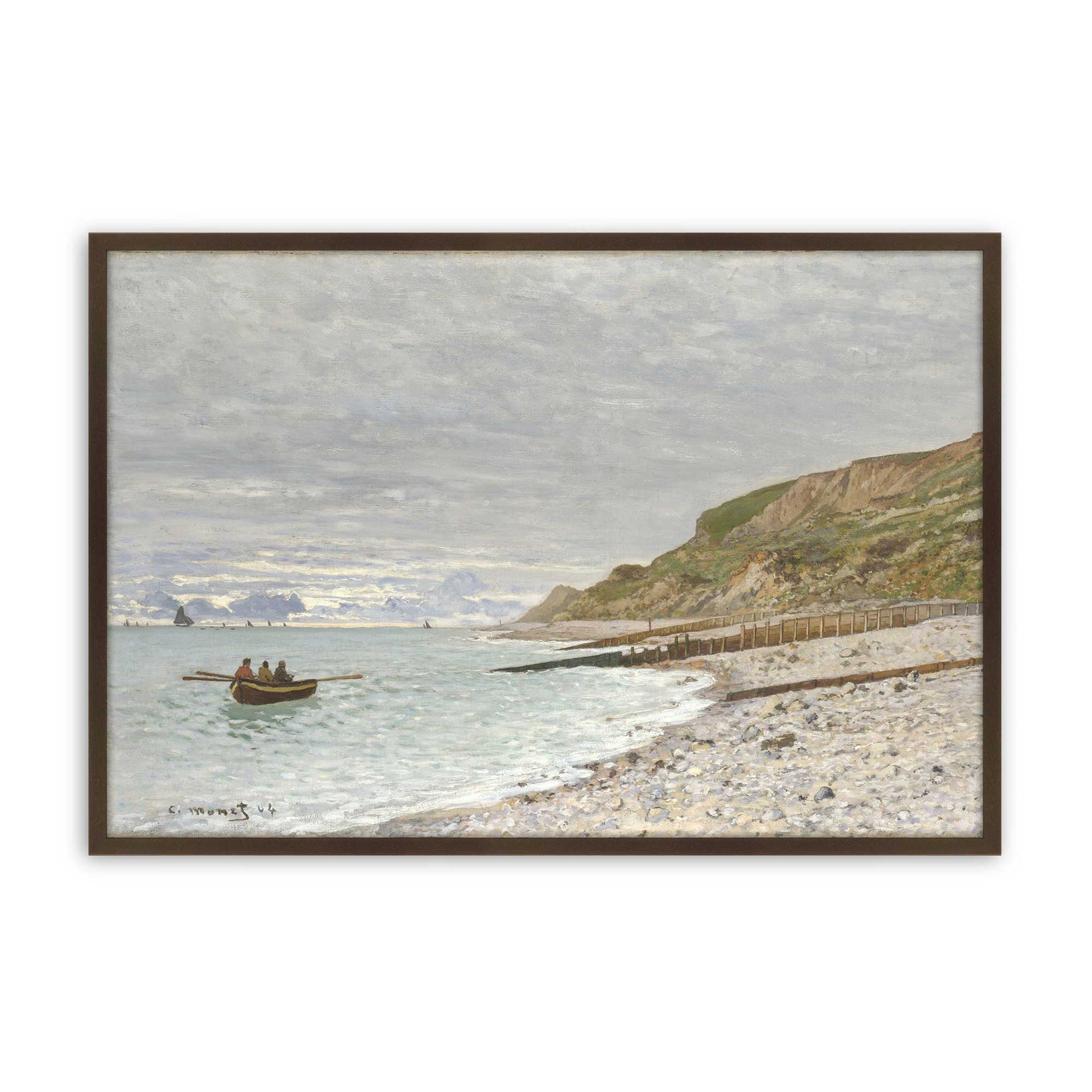 [Color:Belvinder Brown], Picture of art in a Belvinder Brown frame