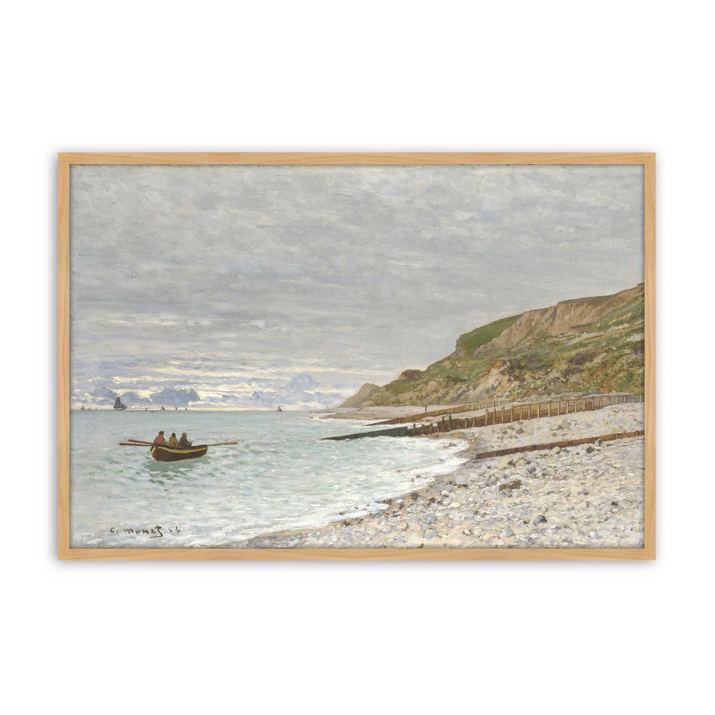 [Color:American Maple], Picture of art in a American Maple frame