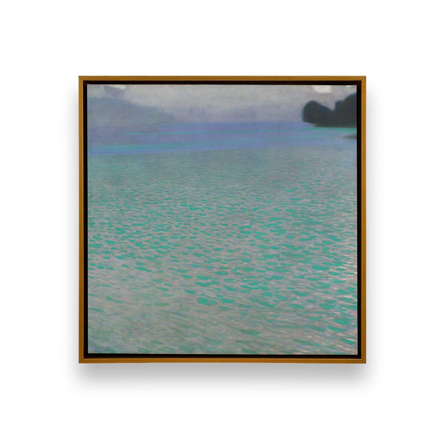[Color:Polished Gold], Picture of art in a Polished Gold frame
