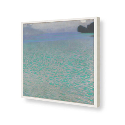 [Color:Opaque White], Picture of art in a Opaque White frame of the corner
