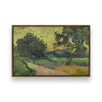 [Color:Walnut], Picture of art in a Walnut frame