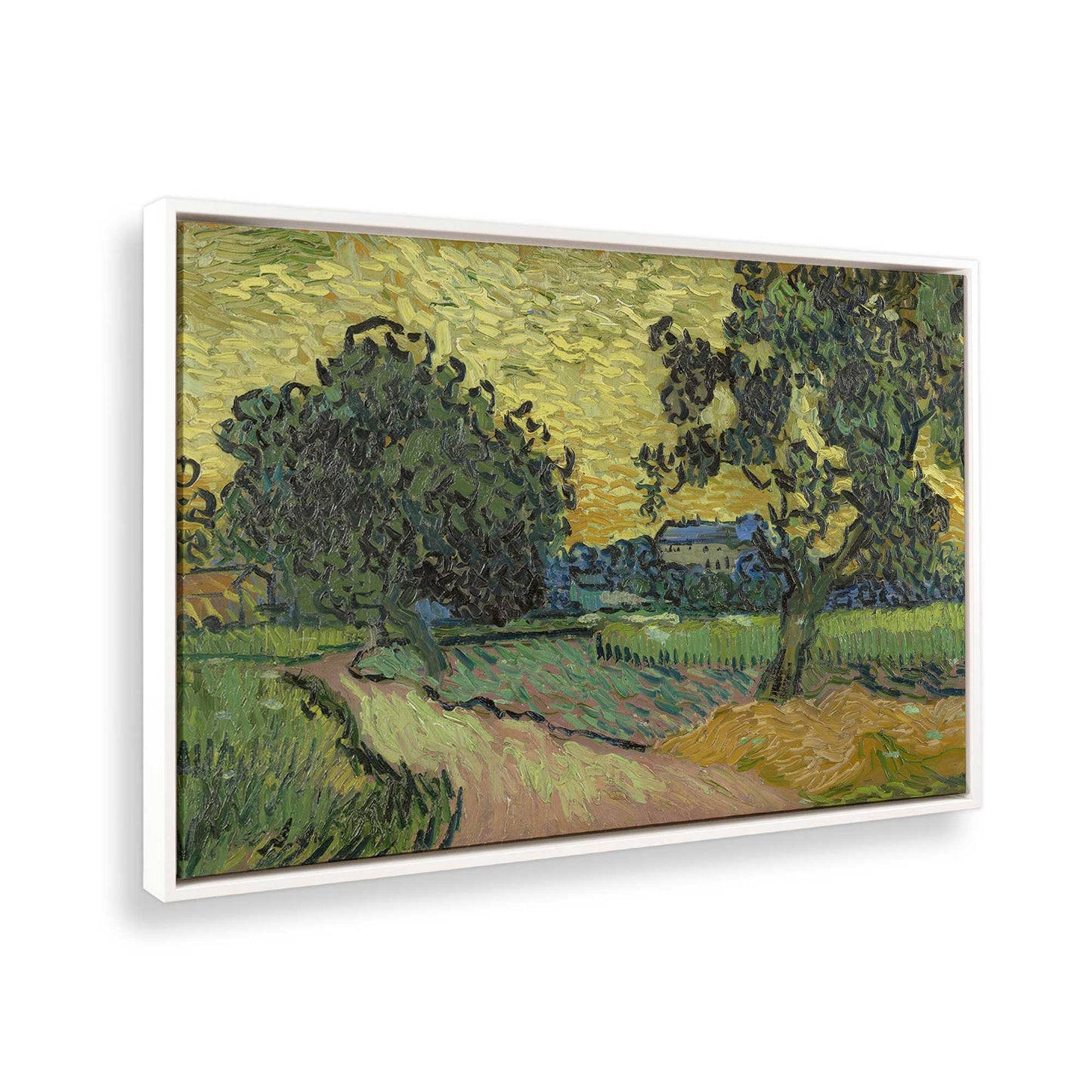[Color:Opaque White], Picture of the corner of the art