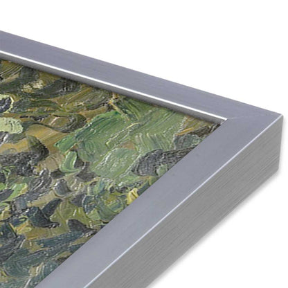 [Color:Polished Chrome], Picture of art in a Polished Chrome frame at an angle