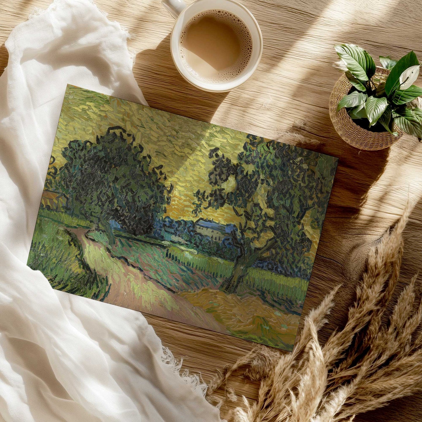 [Color:Rolled Print], Picture of close up of art
