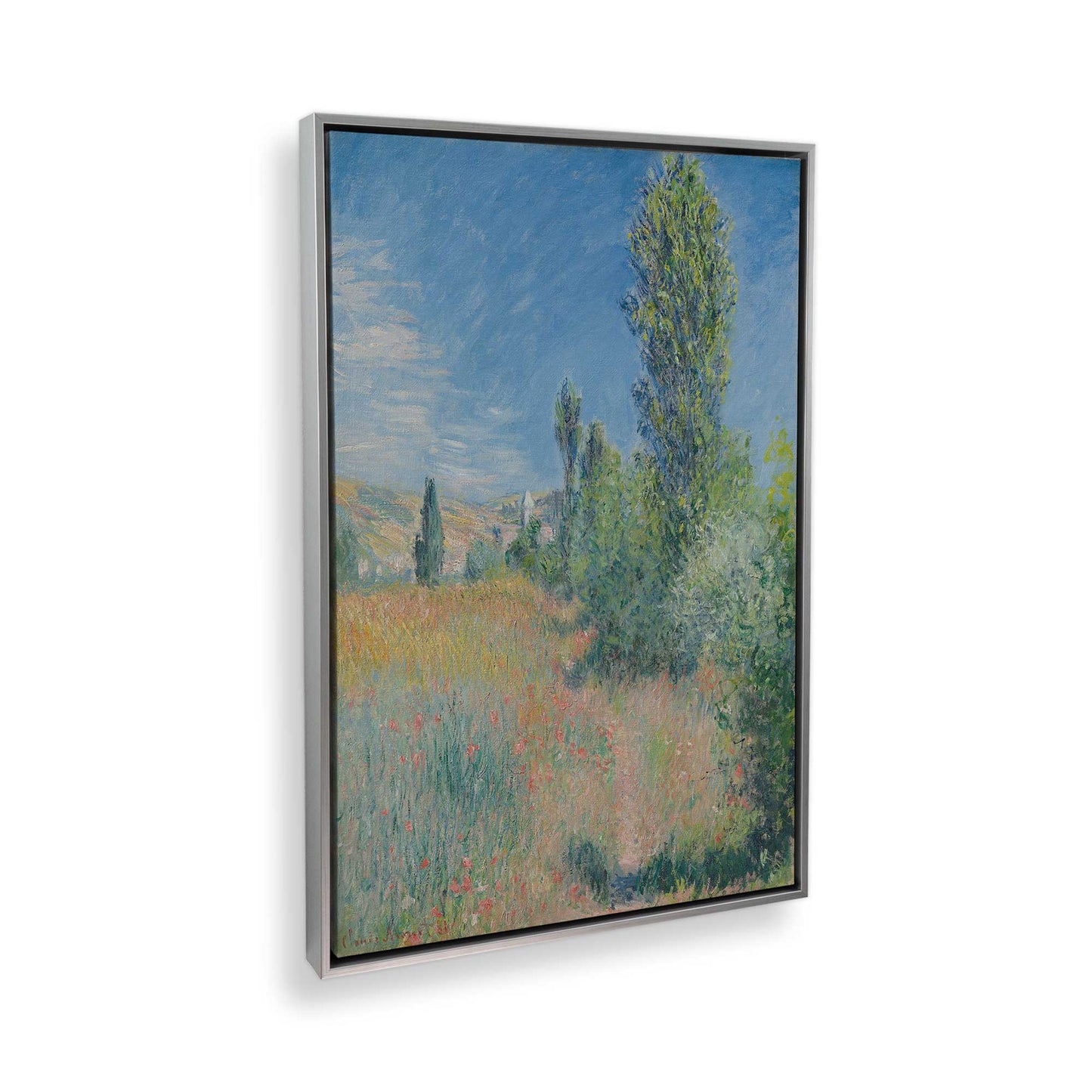 [Color:Polished Chrome], Picture of the corner of the art