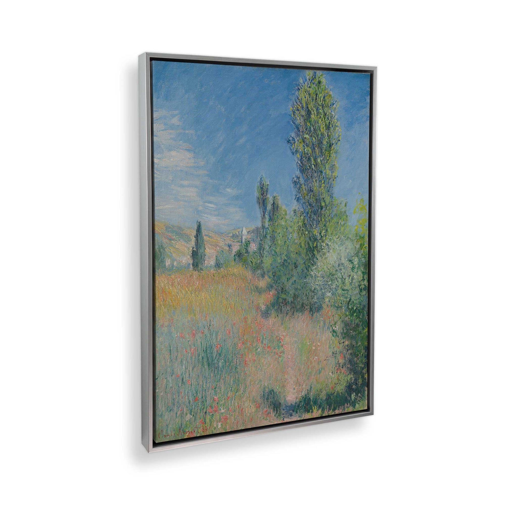 [Color:Polished Chrome], Picture of the corner of the art
