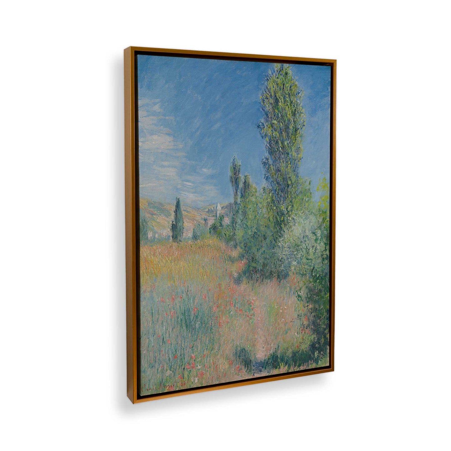 [Color:Polished Gold], Picture of the corner of the art