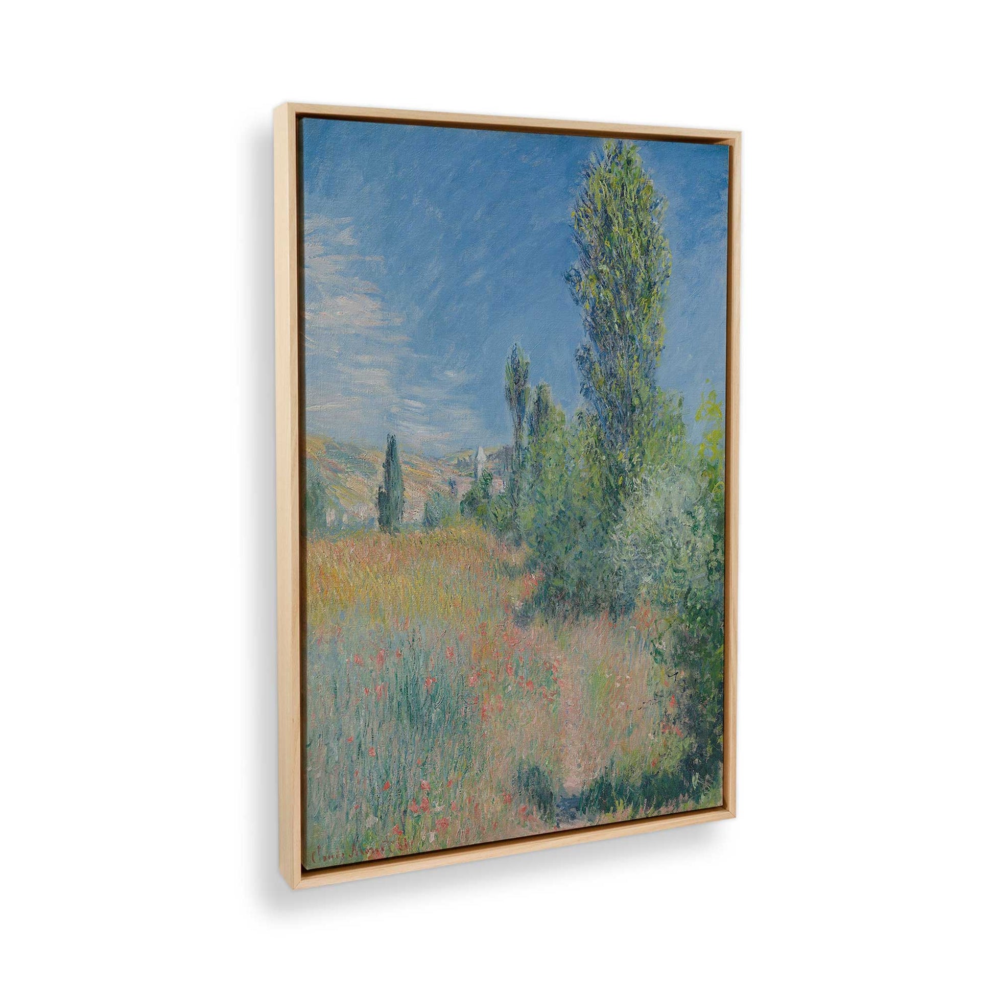 [Color:American Maple], Picture of the corner of the art