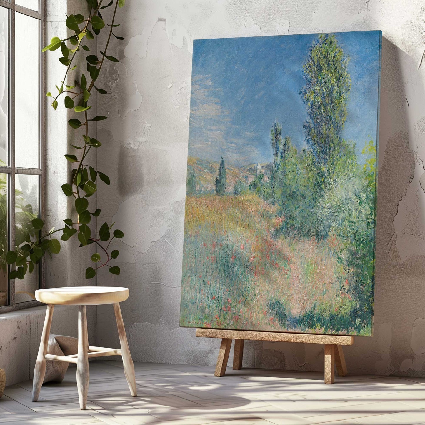 Picture of art in a room
