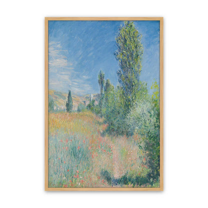 [Color:American Maple], Picture of art in a American Maple frame