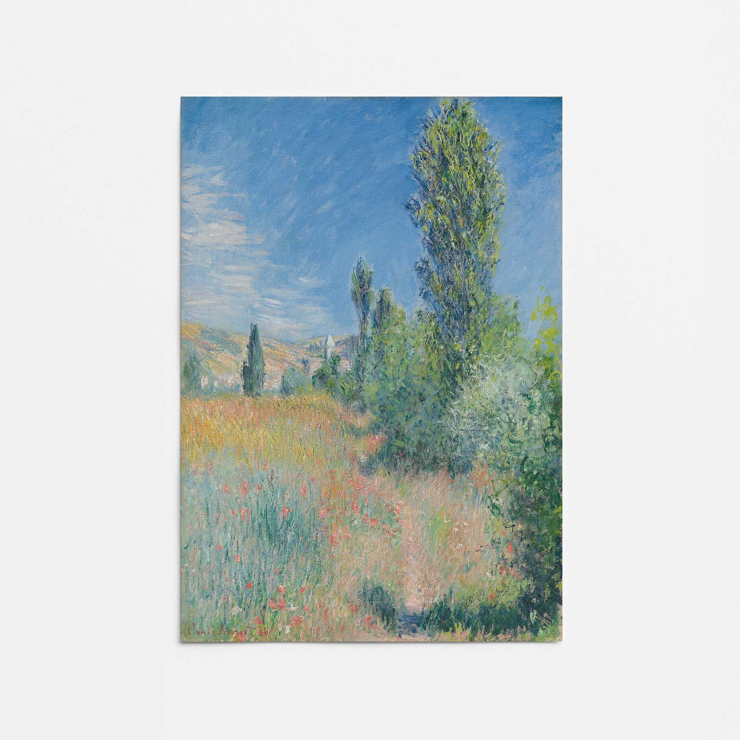 [Color:Rolled Print], Picture of close up of art