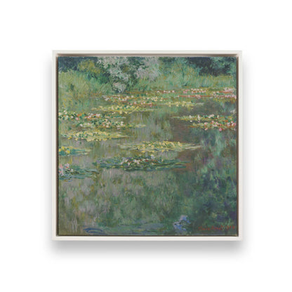 [Color:Opaque White], Picture of art in a White frame