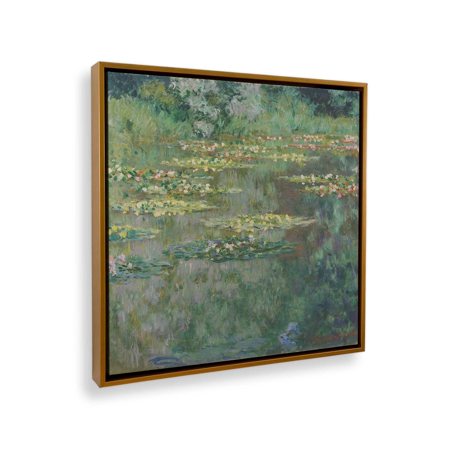[Color:Polished Gold], Picture of the corner of the art