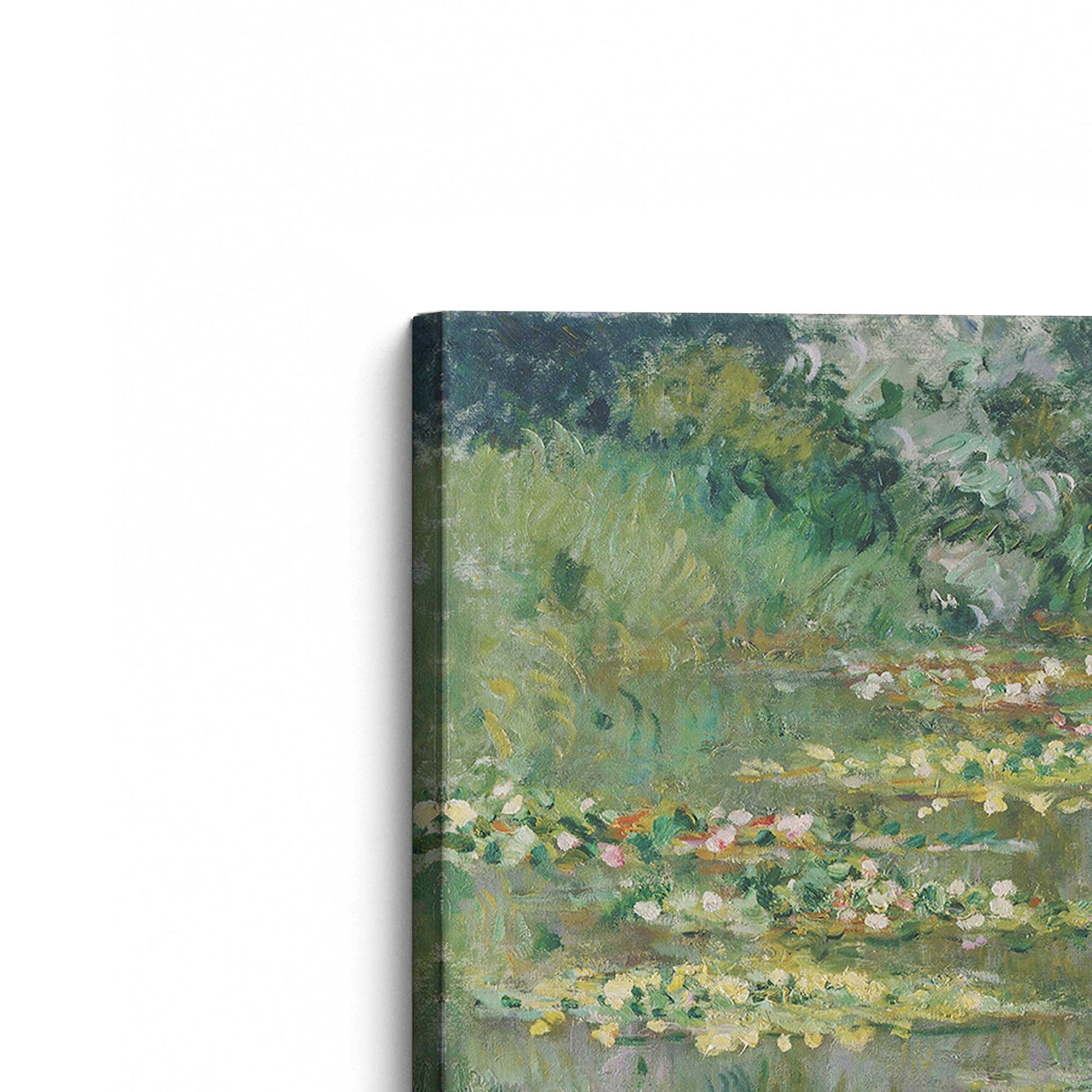 [Color:Stretched Canvas], Picture of the corner of the art