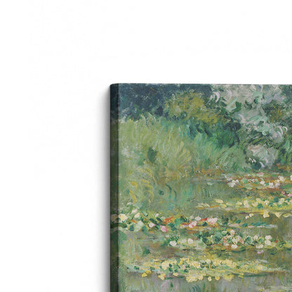 [Color:Stretched Canvas], Picture of the corner of the art