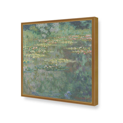 [Color:Polished Gold], Picture of art in a Polished Gold frame of the corner