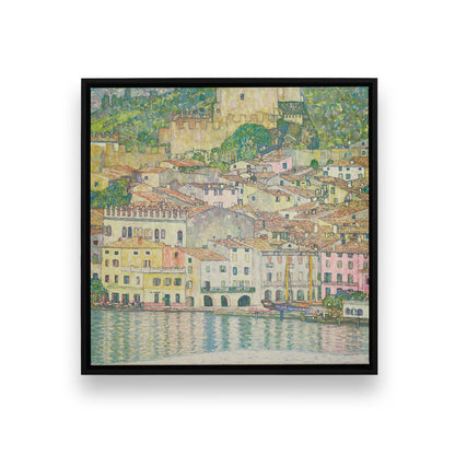 [Color:Satin Black], Picture of art in a Satin Black frame