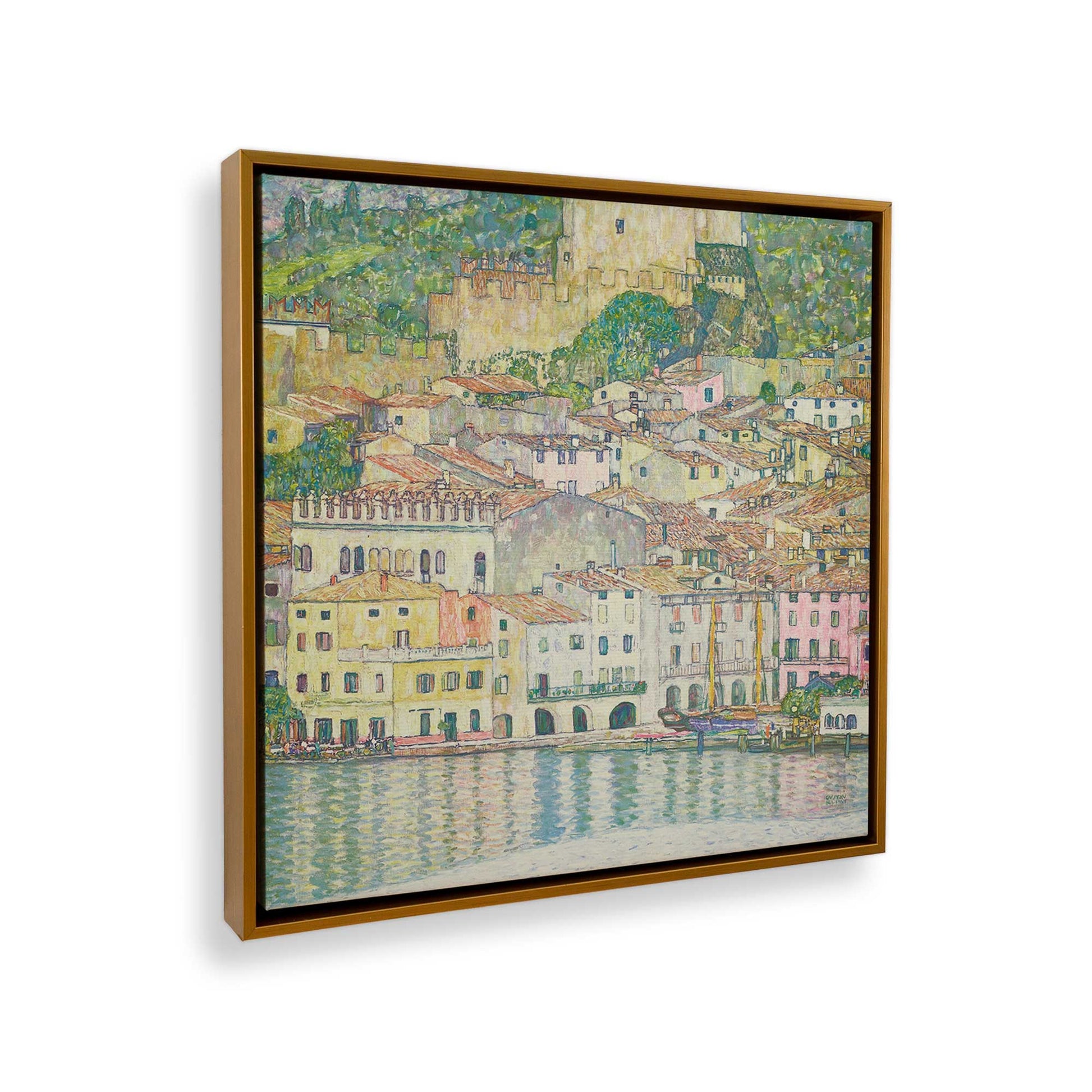 [Color:Polished Gold], Picture of the corner of the art