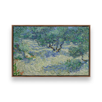 [Color:Walnut], Picture of art in a Walnut frame