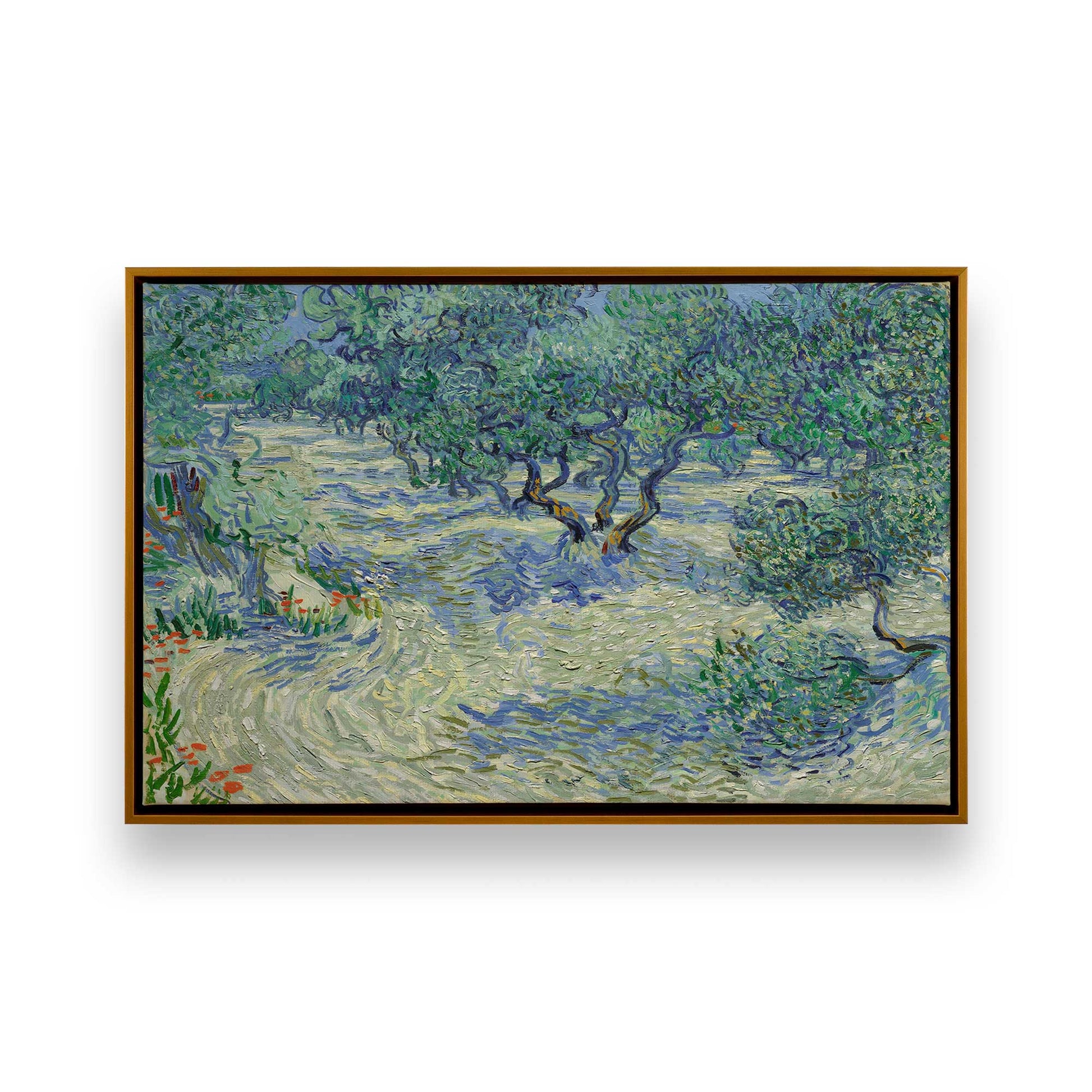 [Color:Polished Gold], Picture of art in a Polished Gold frame