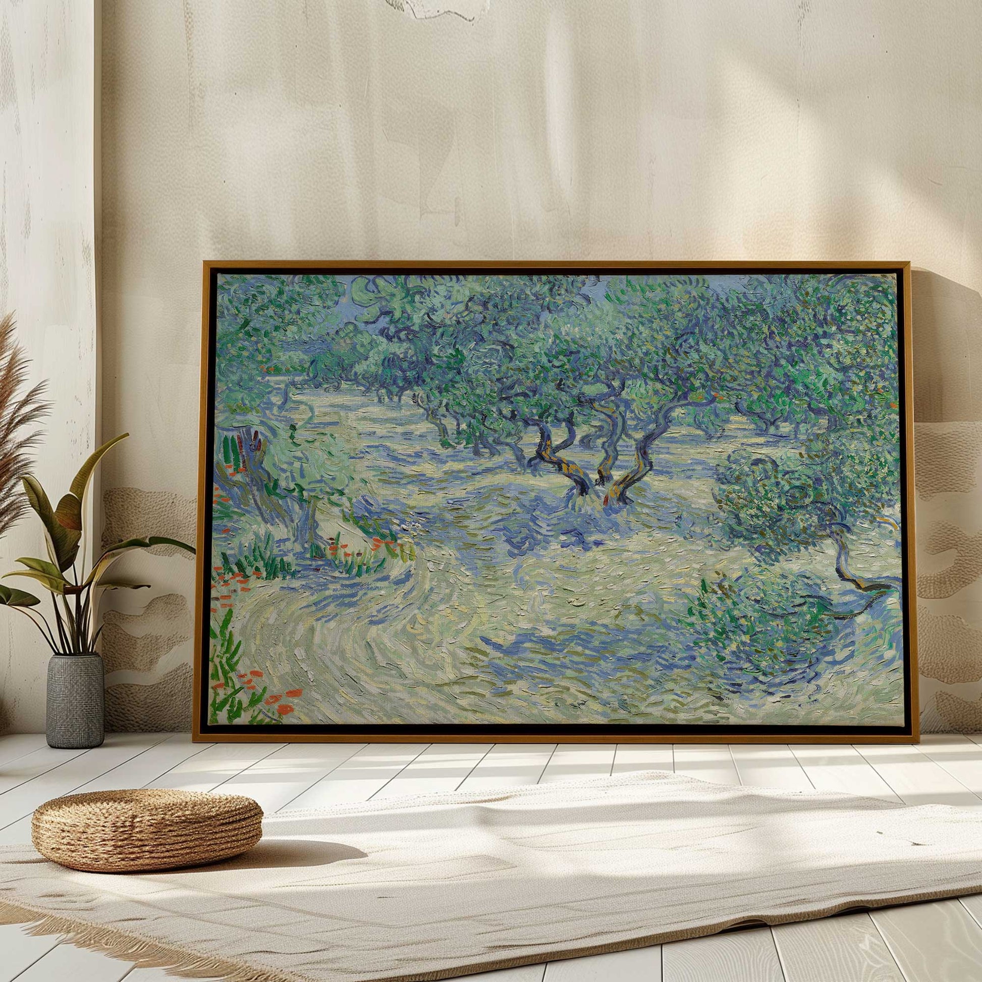 Picture of art in a room