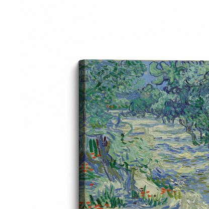 [Color:Stretched Canvas], Picture of the corner of the art